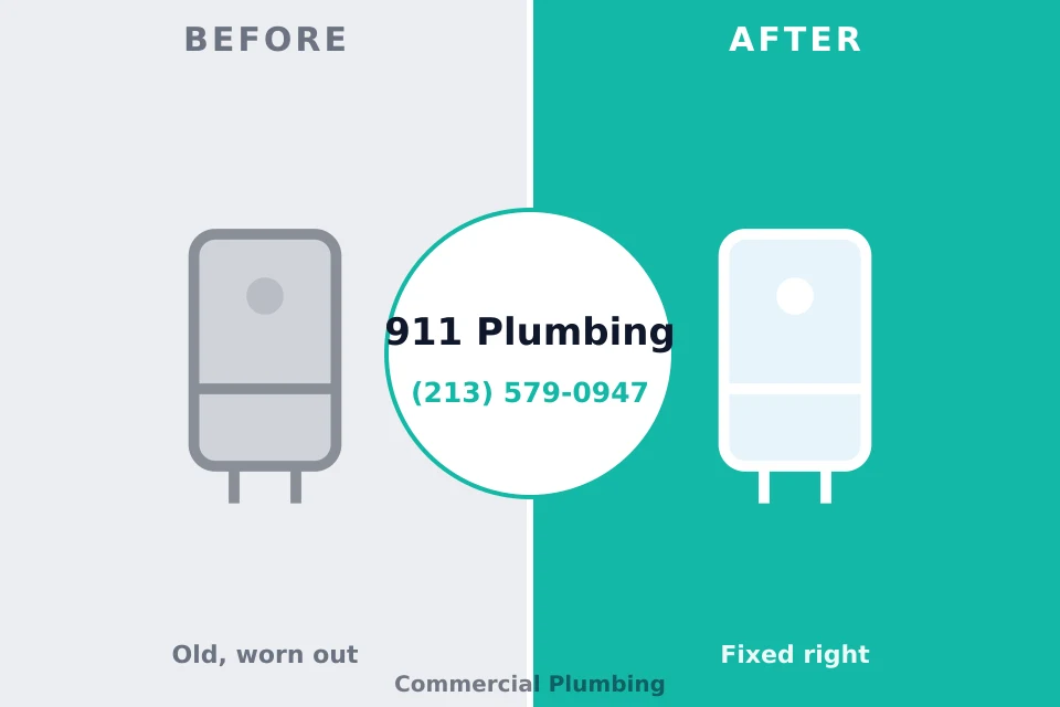 Before and after: plumbing company Pleasant Run, OH